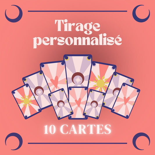 Tirage Personnalisé 10 Cartes
